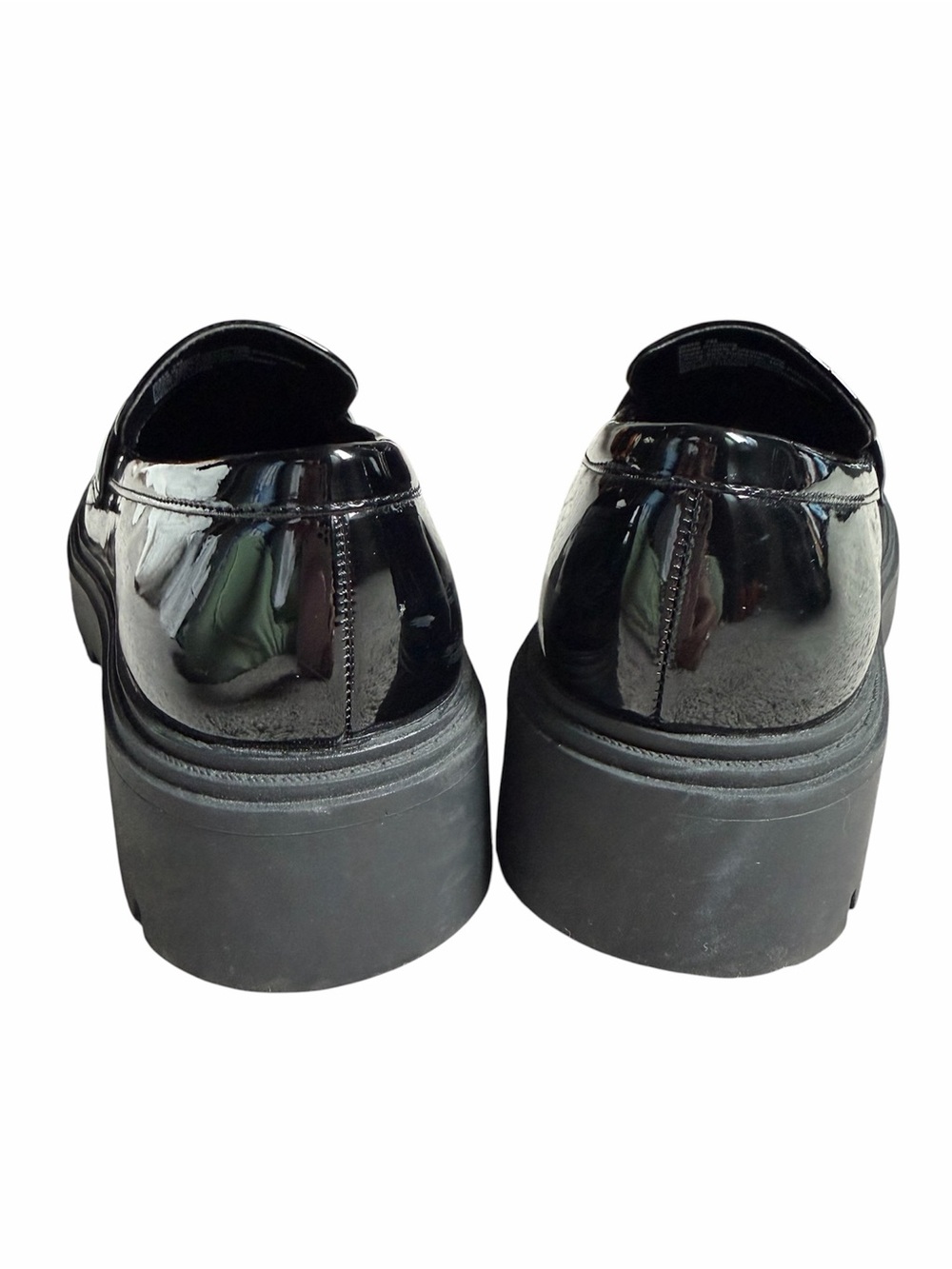ALDO Mazey Black Synthetic Patent Women's Loafers & Oxfords Size 7 - Picture 4 of 7